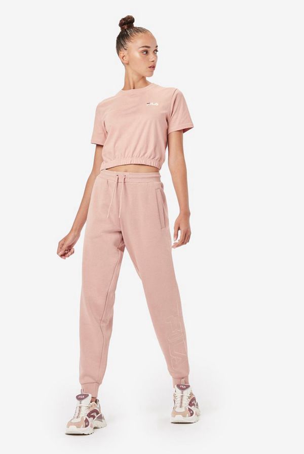 Fila Felicity Women's T-Shirts - Rose,NZ 167-96735